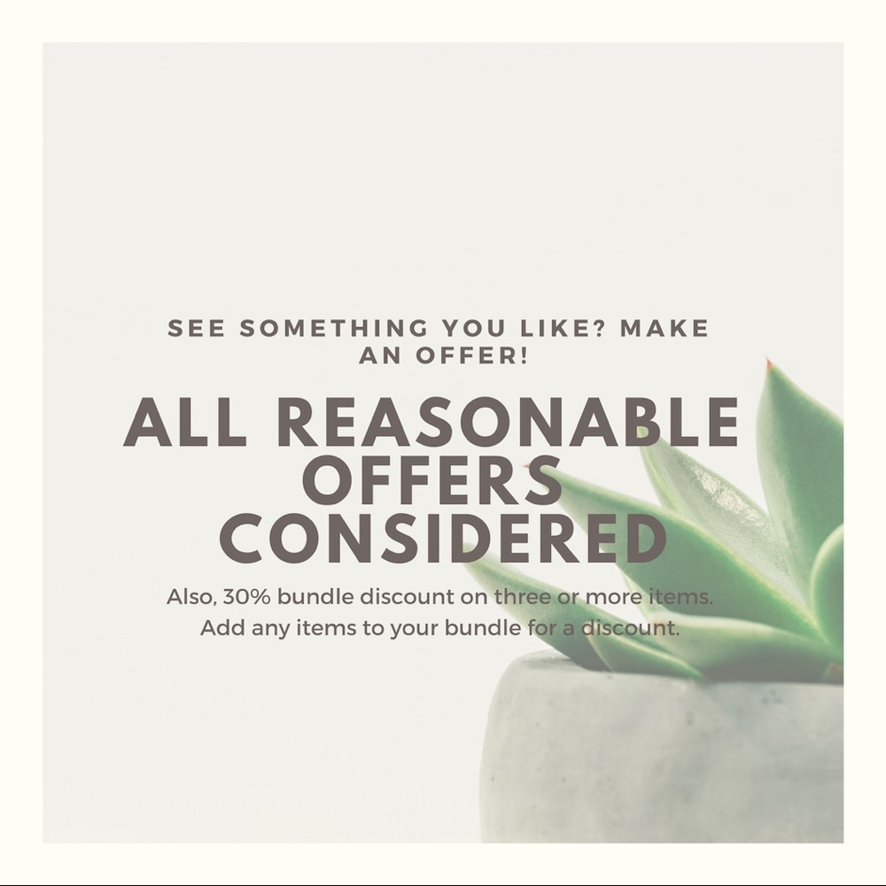 See something you like? Make me an offer!